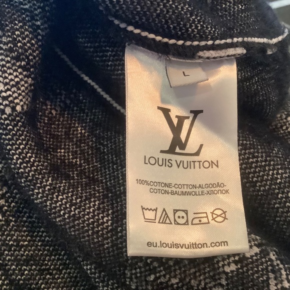 Louis Vuitton Gorgeous Coat New Black White with hood ,big front pockets ❤️❤️❤️ - Picture 8 of 11